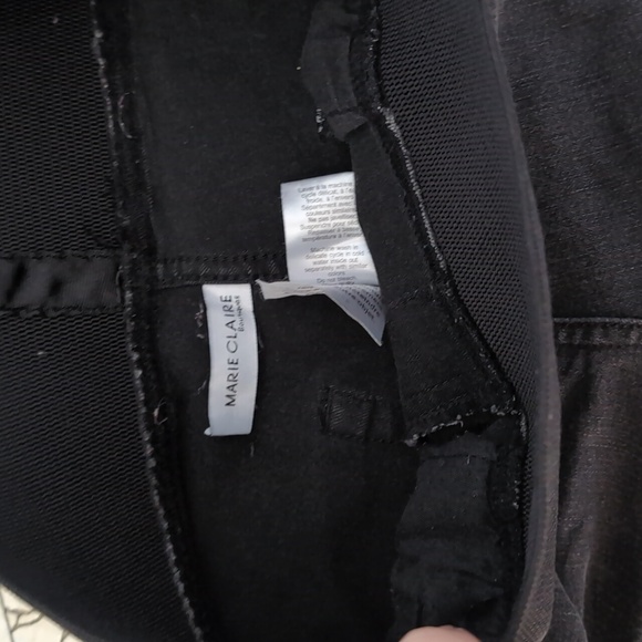 Marie Claire black jeans SIZE 7 - Picture 4 of 6